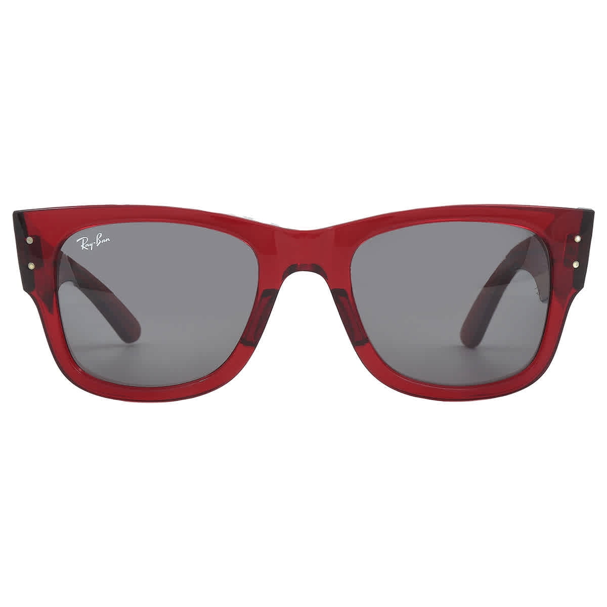 Sunglasses Ray-Ban RB 840 S 6679B1 Mega Wayfarer Transparent Red