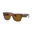 thumbnail image 1 of Sunglasses Ray-Ban RB 840 S 954/33 Mega Wayfarer Striped Havana B, 1 of 5