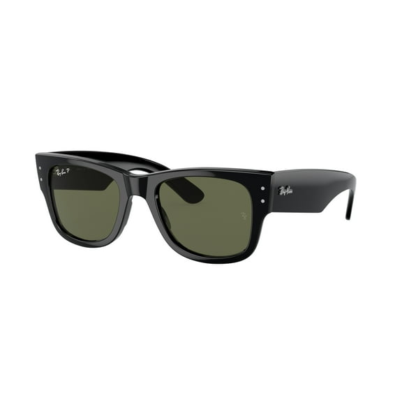 Sunglasses Ray-Ban RB 840 SF 901/58 Mega Wayfarer Black Green Pola