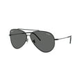 thumbnail image 1 of Sunglasses Ray-Ban RBR 101 S 002/GR Aviator Reverse Black Dark Gre, 1 of 1