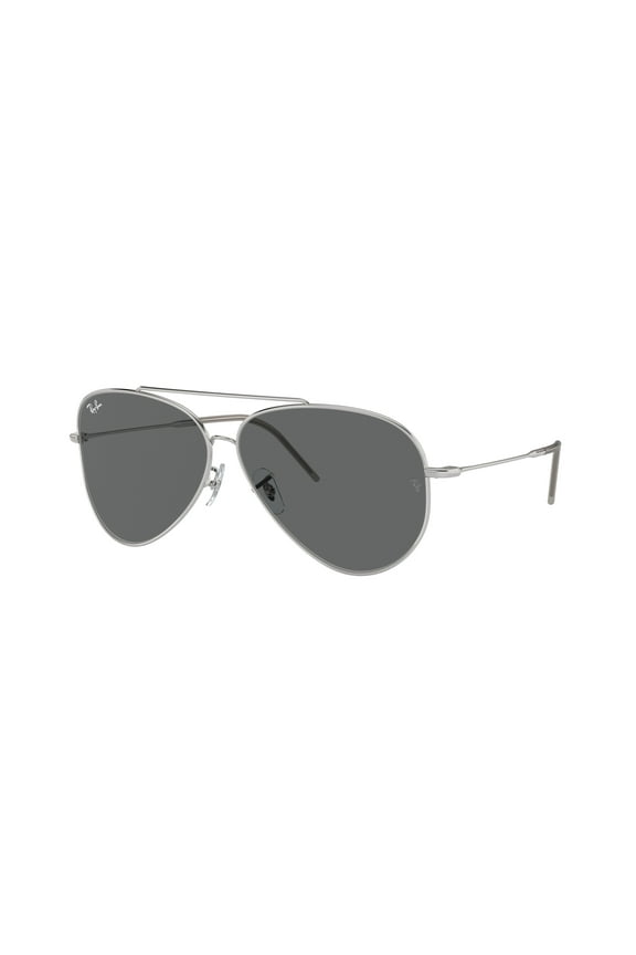 Sunglasses Ray-Ban RBR 101 S 003/GR Aviator Reverse Silver Dark Gr