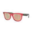 thumbnail image 1 of Sunglasses Ray-Ban RBR 502 S 67132O Wayfarer Reverse Transparent R, 1 of 1