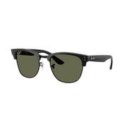 Sunglasses Ray-Ban RBR 504 S 67839A Clubmaster Reverse Black On Bl