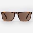 thumbnail image 1 of Sunglasses with Readers for Men and Women - Reader Sunglasses - Designer Reading Sun Glasses with Built In Full Readers - Trento by VITENZI in Tortoise 1.75, 1 of 9