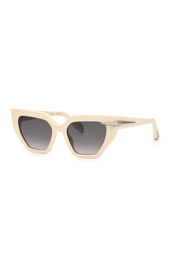 SRC001S 09X7 54mm Cat Eye Sunglasses Unisex Full Cream