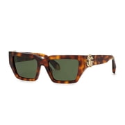 Roberto Cavalli SRC016M 02BP 55mm Rectangle Sunglasses Womens