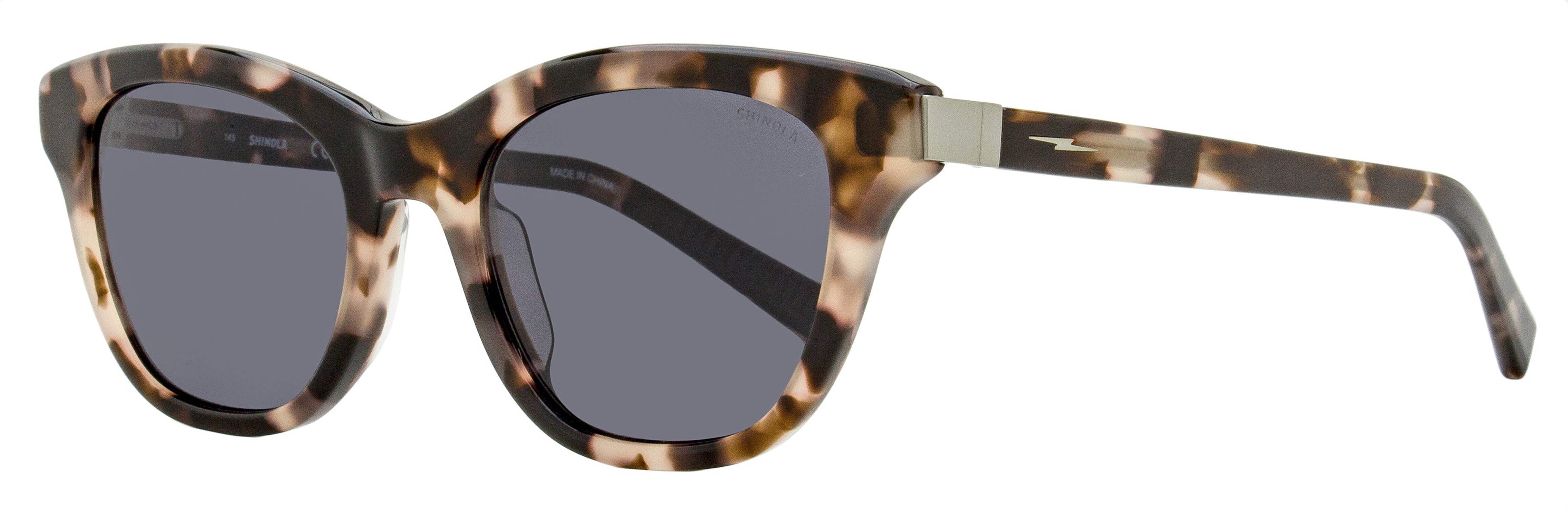 Shinola Soft Rectangular Sunglasses SH1503S 688 Blush 