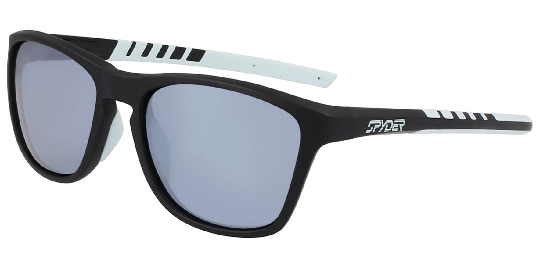 Spyder Polarized Square Sport Sunglasses with Mirror Lens