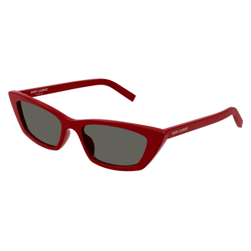Saint Laurent SL277 012 52mm Cat Eye Sunglasses Women's Red