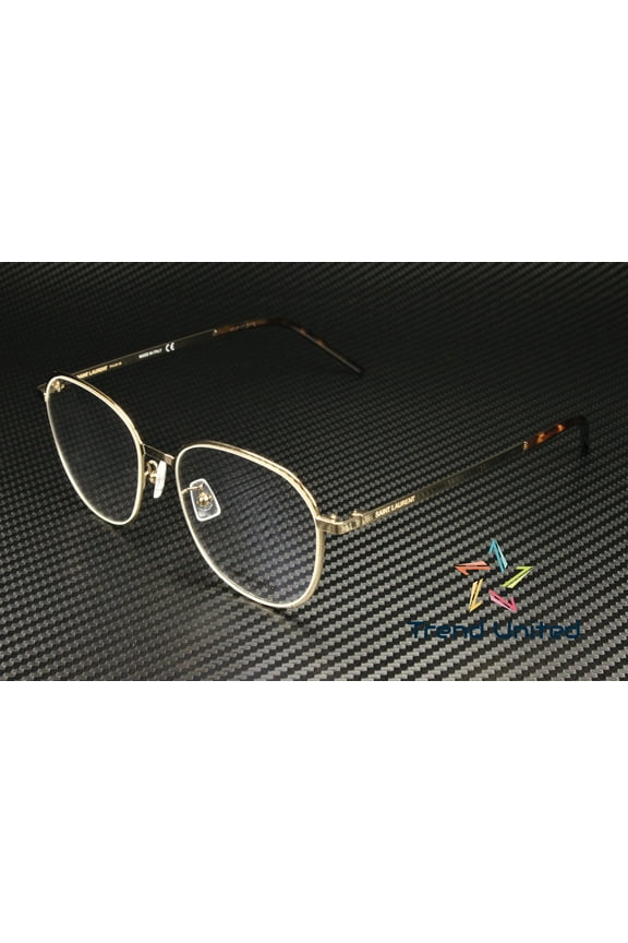 Sunglasses Saint Laurent SL 448 /F SLIM- 003 Gold / Transparent