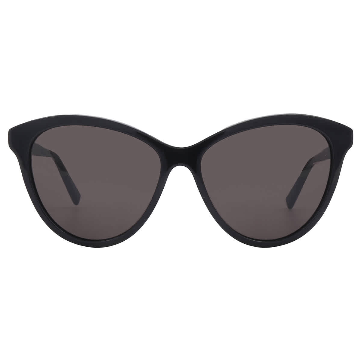 Saint Laurent SL456 001 Sunglasses Black Cat Eye Frame, Black Lenses SL 456 ?️ Saint Laurent Cat-Eye Oversized Sunglasses  main image 3
