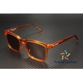 thumbnail image 1 of SAINT LAURENT SL 500 005 Rectangular Squared Orange Red 54 mm Men's Sunglasses, 1 of 5