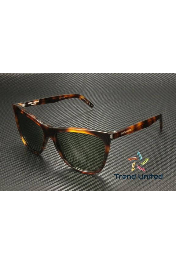 SL 526 002 Cat Eye Acetate Havana Green 58 mm Women's Sunglasses