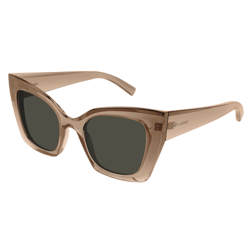?️ New Saint Laurent SL552 006 Sunglasses - Nude Frame, Grey Lenses NEW SAINT LAURENT SUNGLASSES SL 552 006 NUDE/GREY 51MM  main image 3