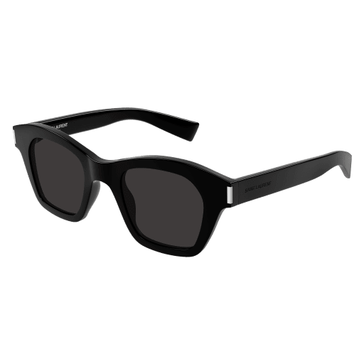 Saint Laurent SL592 001 47mm Square Sunglasses Unisex Black