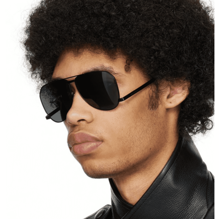 Sunglasses Saint Laurent SL 690 DUST- 001 Black / - Walmart.com display picture 2