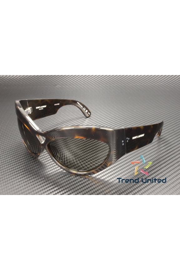 SL 73 002 Cat Eye Injection Havana Grey 67 mm Women's Sunglasses