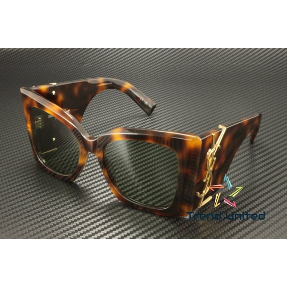 Sunglasses Saint Laurent SL M 119 BLAZE- 002 Havana / Green