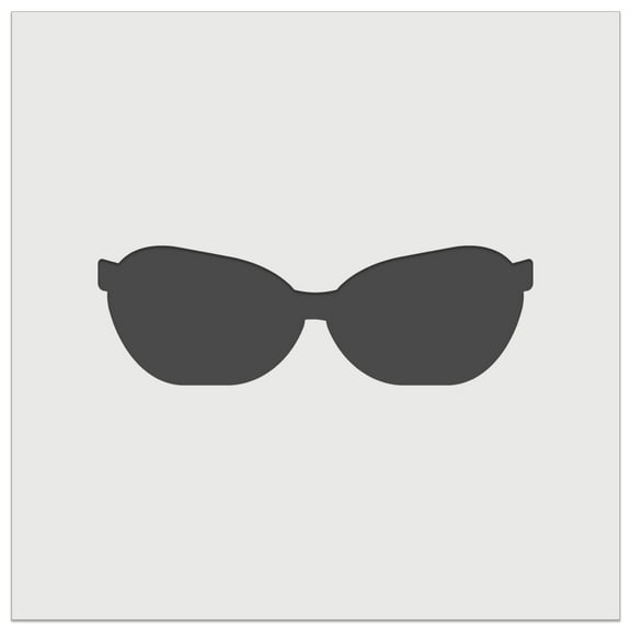 Sunglasses Shades Solid DIY Cookie Wall Craft Stencil - 3.5 Inch