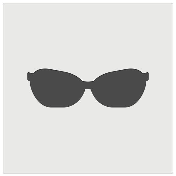 Sunglasses Shades Solid DIY Cookie Wall Craft Stencil - 5.5 Inch