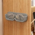 thumbnail image 1 of Sunglasses Storage Box, Wall-Mounted Floating Shelf for Glasses, No Drilling Required, Plastic Storage Rack for Bedside or Bathroom Organization, 1 of 1