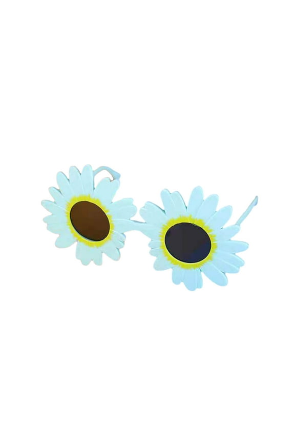 Sunglasses Sunflower Shaped for Children and Adults as Party Props Lightweight and Durable