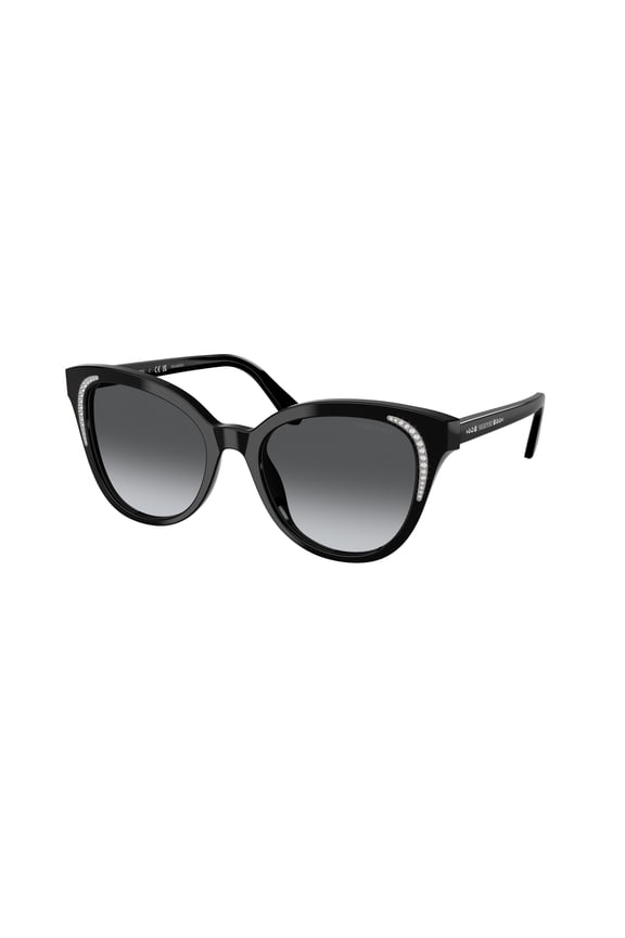 Sunglasses Swarovski SK 6031 1001T3 Black Gradient Grey Polar