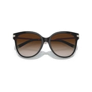 Tiffany & Co. Womens 0Tf4193b Rounded Tortoiseshell Sunglasses Brown