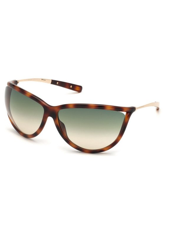 FT0770 70mm Cat Eye Sunglasses Women's