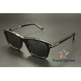 thumbnail image 1 of Tom Ford FT1179 01D Acetate Shiny Black Smoke Polarized 54 mm Men's Sunglasses, 1 of 5