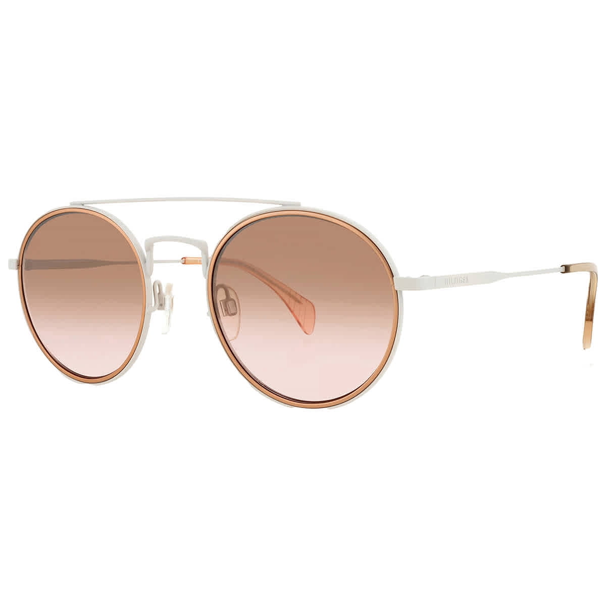Tommy Hilfiger Brown Gradient Round Unisex Sunglasses TH 1455/S