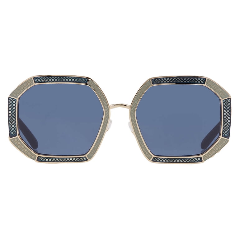 Sunglasses Tory Burch TY 6102 335580 Light Gold Dark Blue  display picture 3