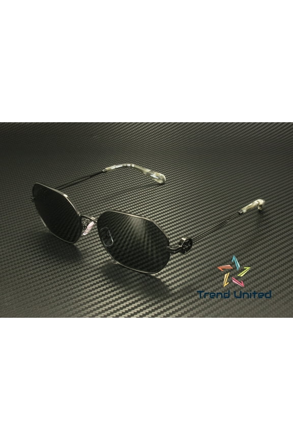 TY6113 328287 Shiny Black Dark Grey 55 mm Women's Sunglasses