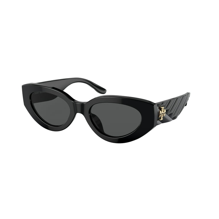 Sunglasses Tory Burch TY 7178 U 170987 Black Solid Grey