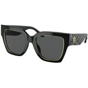 Tory Burch Adult Womens Black Wide Temple Sunglasses - TY7180U 170987 52