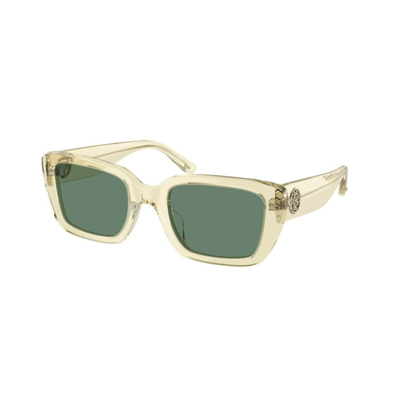 Sunglasses Tory Burch TY 7190 U 194582 Transparent Yellow Solid Green