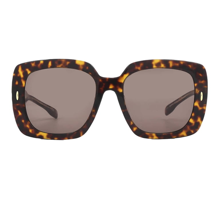 Tory Burch Dark Tortoise Frame Sunglasses with Brown Lenses Tory Burch TY7187U M (53 - 18) with Brown lenses and  main image 4