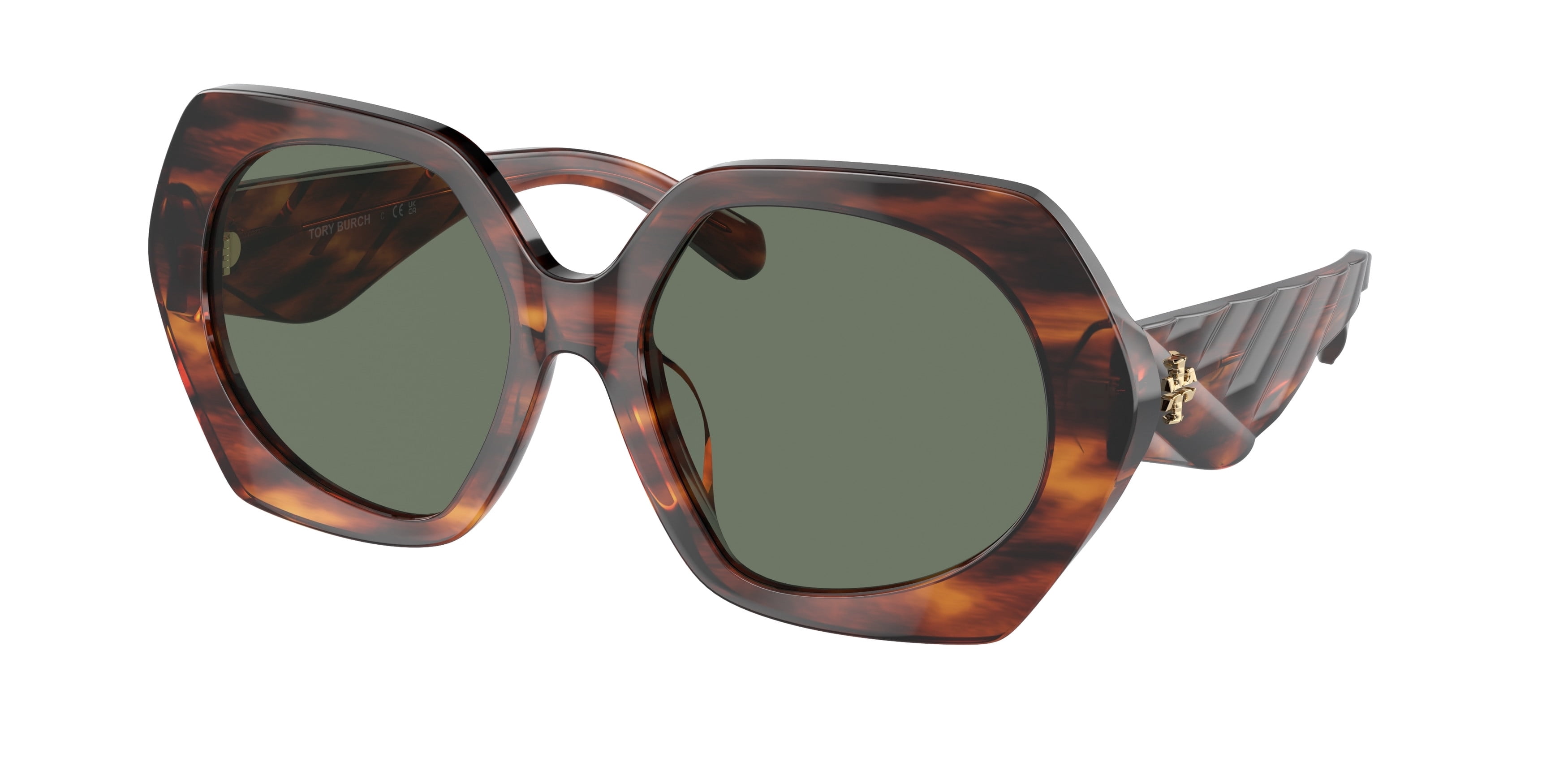 TORY BURCH WOODEN FRAME DESIGNER SUNGLASSES TY7171U Eyeglasses Frames by Tory Burch main image 2