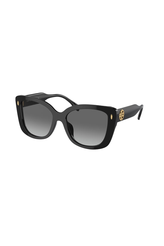 Sunglasses Tory Burch TY 7198 U 170911 Black Light Grey Gradient Dark