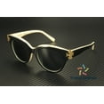 thumbnail image 1 of TORY BURCH TY7209U 198887 Black Ivory Dark Grey 53 mm Women's Sunglasses, 1 of 6