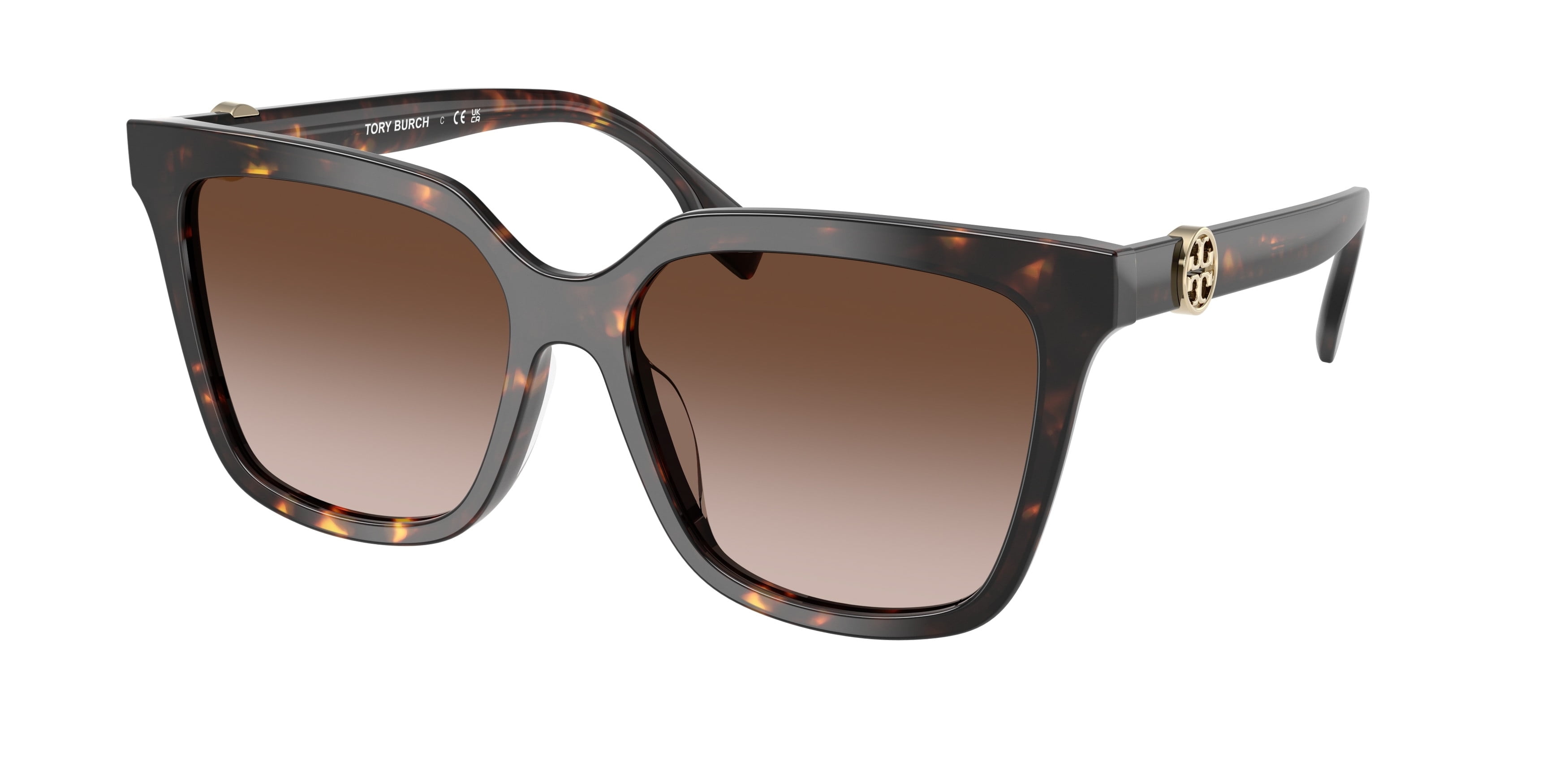 Sunglasses Tory Burch TY 7212 D 201613 Brown Tortoise 
