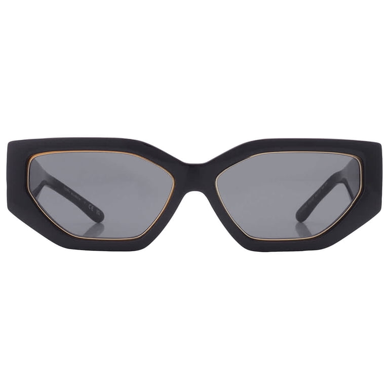 Sunglasses Tory Burch TY 9070 U 179187 Black Grey Solid - Walmart.com