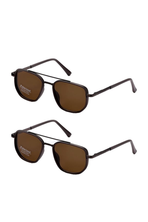 Sunglasses for Travel USE, Fashion Fall/Summer 2025 Geometric Frame Double Beam Sun Glasses Trends, Travel Accessories,summer Outfits, summer Freshness, Vacation Outfits summer Outfits 2025