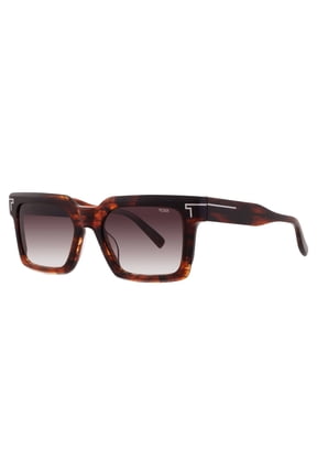 Grey Gradient Square Men's Sunglasses STU511 0BRO 55