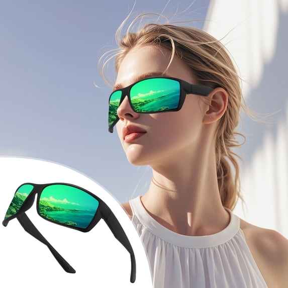 Sunglasses UV400 Protection, Polarized Lenses for Reduced Glare, Lightweight and Comfortable Frame,Suitable for Outdoor Activities, Providing Clear Vision and Style for Daily Use