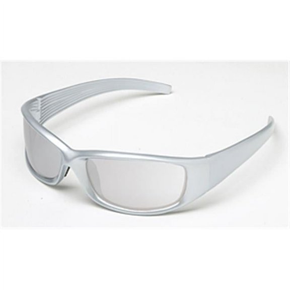 Sunglasses V-8 Crystal Silver Nylon Frame Silver Lens V-8 CRYSTAL SIL