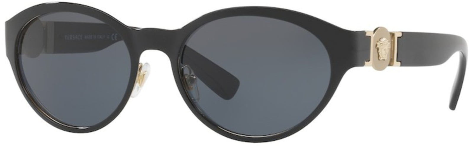 Versace VE2179 129187 (Black - Gold with Grey lenses  display picture 2