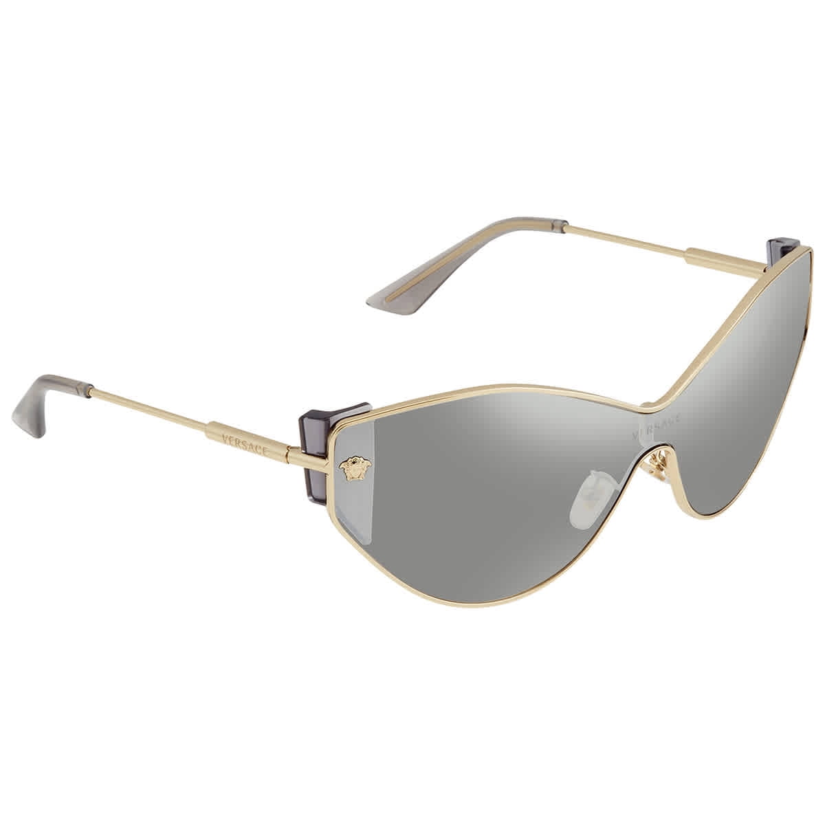 Versace VE2239 Rimless Oversized Sunglasses Gold Brown Gradient Y2K Italy VE2239 Sunglasses - Versace Authorized Retailer | coolframes  main image 2
