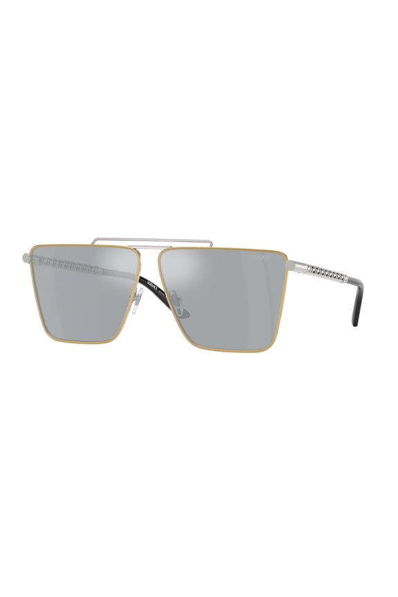 Sunglasses Versace VE 2266 15141U Gold/Silver Blue Mirror Silver