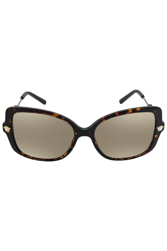 Sunglasses Versace VE 4390 108/6E Havana Brown Gradient Mirror G